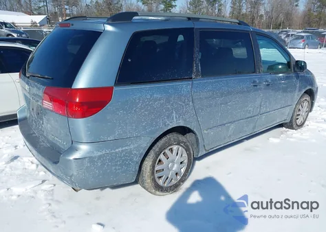 2004 Toyota Sienna Le z USA, uszkodzony, nr VIN 5TDZA23C54S189575